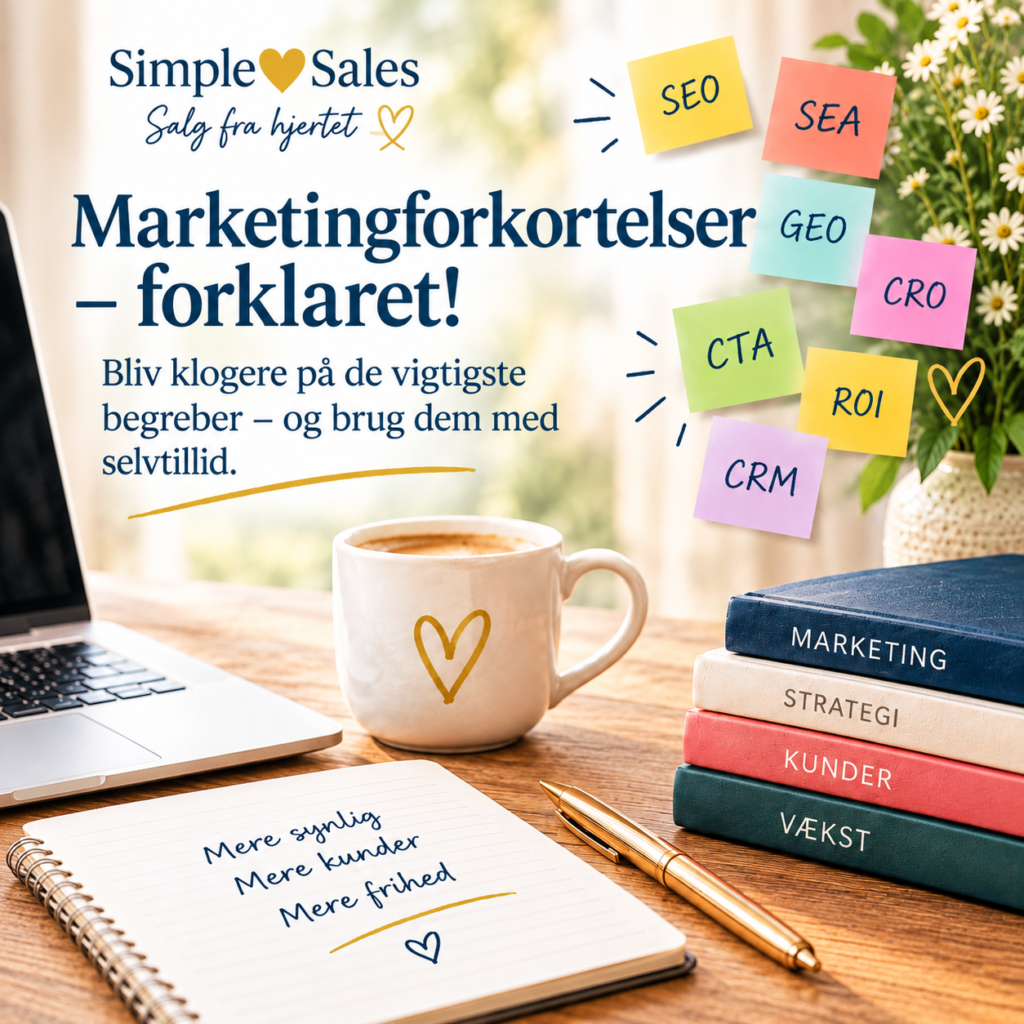 Plakat forkortelser i marketing